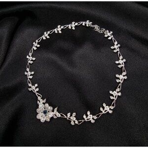 Rare Find Vintage Nolan Miller Glamour Collection Floral Necklace